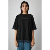 TULLE SET MESSAGE PRINT TEE | AZUL BY MOUSSY | 詳細画像16 