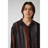 メッシュ開襟長袖シャツ | AZUL BY MOUSSY | 詳細画像12