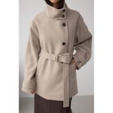 B-HEATスタンドカラーミドルコート | AZUL BY MOUSSY | 詳細画像16 