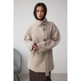 B-HEATスタンドカラーミドルコート | AZUL BY MOUSSY | 詳細画像18 