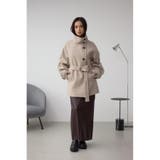 B-HEATスタンドカラーミドルコート | AZUL BY MOUSSY | 詳細画像19 