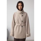 B-HEATスタンドカラーミドルコート | AZUL BY MOUSSY | 詳細画像20 