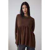 ペプラムデザインニットトップス | AZUL BY MOUSSY | 詳細画像13 