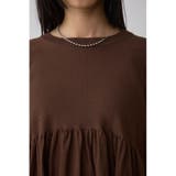 ペプラムデザインニットトップス | AZUL BY MOUSSY | 詳細画像18 