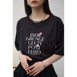 BLK | リピートロゴTシャツ | AZUL BY MOUSSY