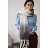 柄GRY5 | グラデーションロングマフラー | AZUL BY MOUSSY