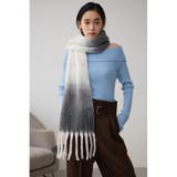 グラデーションロングマフラー | AZUL BY MOUSSY | 詳細画像8