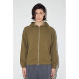 裏毛ジップアップパーカー | AZUL BY MOUSSY | 詳細画像33 