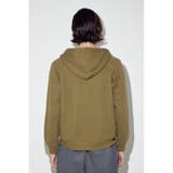 裏毛ジップアップパーカー | AZUL BY MOUSSY | 詳細画像35 