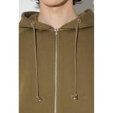 裏毛ジップアップパーカー | AZUL BY MOUSSY | 詳細画像36 