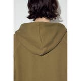 裏毛ジップアップパーカー | AZUL BY MOUSSY | 詳細画像37 