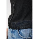 シアークルーネックボタンカーディガン | AZUL BY MOUSSY | 詳細画像21
