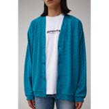 BLU | ジオメトリックシアーカットカーディガン | AZUL BY MOUSSY