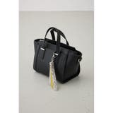 チャームセットトラペイズドバッグ | AZUL BY MOUSSY | 詳細画像4 