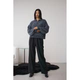 ワイドベルトツイルイージーパンツ | AZUL BY MOUSSY | 詳細画像4