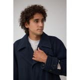 ウール混ステンカラーコート | AZUL BY MOUSSY | 詳細画像17