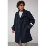 ウール混ステンカラーコート | AZUL BY MOUSSY | 詳細画像18 