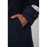 ウール混ステンカラーコート | AZUL BY MOUSSY | 詳細画像26