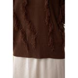 フリンジデザインニットトップス | AZUL BY MOUSSY | 詳細画像21 