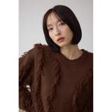 フリンジデザインニットトップス | AZUL BY MOUSSY | 詳細画像12 