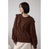 フリンジデザインニットトップス | AZUL BY MOUSSY | 詳細画像13 