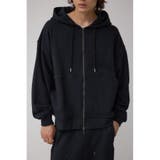 BLK | ワイドシルエットZIPUPフーディー | AZUL BY MOUSSY