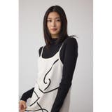 ライン柄ニットキャミワンピセット | AZUL BY MOUSSY | 詳細画像2