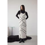 ライン柄ニットキャミワンピセット | AZUL BY MOUSSY | 詳細画像3