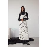 ライン柄ニットキャミワンピセット | AZUL BY MOUSSY | 詳細画像4