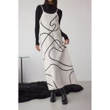 IVOY3 | ライン柄ニットキャミワンピセット | AZUL BY MOUSSY