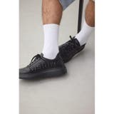 BLK | ロゴキルティングスニーカー | AZUL BY MOUSSY