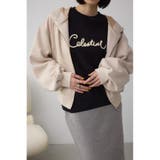 IVOY3 | フェイクスエードフーディブルゾン | AZUL BY MOUSSY