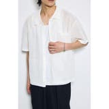 O/WHT1 | 編地切替ニットシャツ | AZUL BY MOUSSY