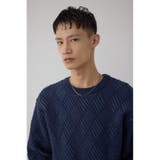 ダイヤ柄ニットトップス | AZUL BY MOUSSY | 詳細画像13 