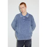 ヴィンテージウォッシュニットポロ | AZUL BY MOUSSY | 詳細画像14