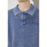 ヴィンテージウォッシュニットポロ | AZUL BY MOUSSY | 詳細画像19