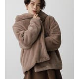 FLUFFY HOODIE SHORT COAT | AZUL BY MOUSSY | 詳細画像23
