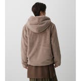 FLUFFY HOODIE SHORT COAT | AZUL BY MOUSSY | 詳細画像27