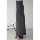 ケミカルウォッシュロングカーゴスカート | AZUL BY MOUSSY | 詳細画像7 