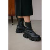 FRONT ZIP SHORT BOOTS | AZUL BY MOUSSY | 詳細画像2 