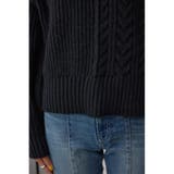 オープンショルダーケーブルニット | AZUL BY MOUSSY | 詳細画像24