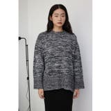 ミックスヤーンニットトップス | AZUL BY MOUSSY | 詳細画像4