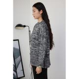 ミックスヤーンニットトップス | AZUL BY MOUSSY | 詳細画像5