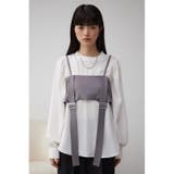 ガータービスチェレイヤードトップス | AZUL BY MOUSSY | 詳細画像28 