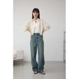 ラウンドヘムドロストシャツ | AZUL BY MOUSSY | 詳細画像3