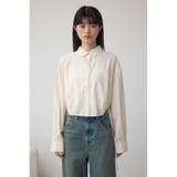 ラウンドヘムドロストシャツ | AZUL BY MOUSSY | 詳細画像4