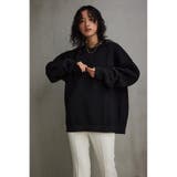 BLK | スポンディッシュケーブルニット | AZUL BY MOUSSY