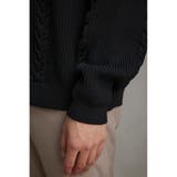 スポンディッシュケーブルニット | AZUL BY MOUSSY | 詳細画像10