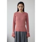 シアーコンビフレアスリーブニット | AZUL BY MOUSSY | 詳細画像22