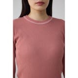 シアーコンビフレアスリーブニット | AZUL BY MOUSSY | 詳細画像25